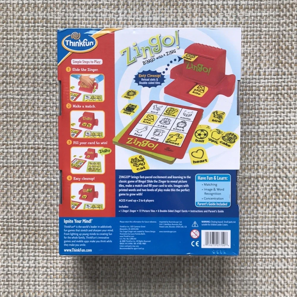 ThinkFun Zingo Game
